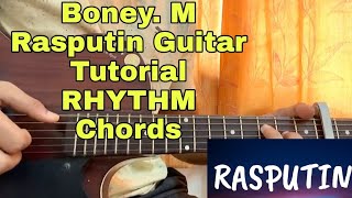 Rasputin - Boney M.(TikTok) | Guitar Tutorial | Lesson | Rhythm | Lead