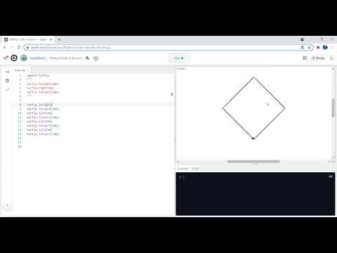 Python Turtle Tutorial Part 1 Helyx