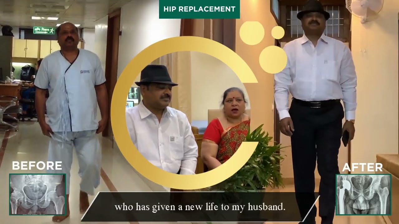 video of shoulder replacement surgery in Delhi performed by Dr DK Das