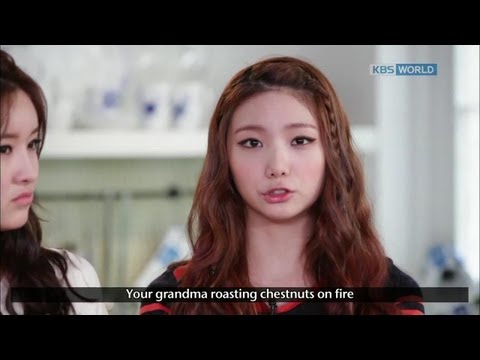 [Easy Korean Cooking] Let's cook Korean snack "Yulan" with Eyoung & Kaeun of 'AfterSchool'