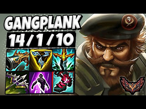 Gangplank vs Darius [ TOP ] Lol Korea Grandmaster Patch 25.13