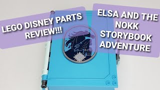 LEGO DISNEY WINTER 2021 PARTS REVIEW! Elsa and the Nokk Storybook Adventures! Lego set #43189: