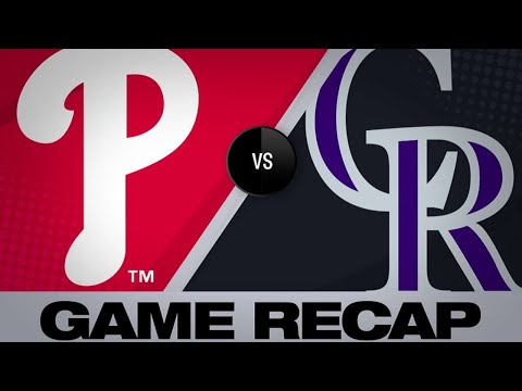 4/21/19: Wolters, Gray lead Rockies to series win