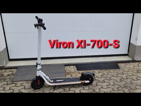 Viron XI-700-S E-Scooter Unboxing und Probefahrt