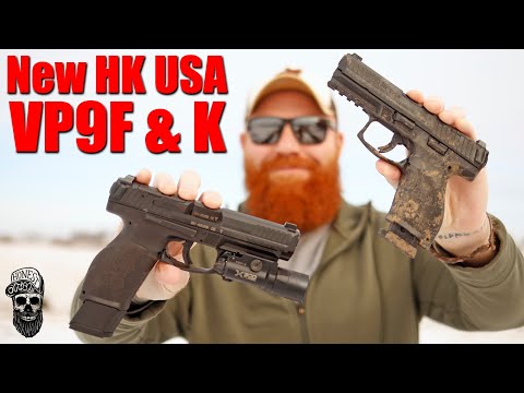 New HK USA VP9 A1 K \u0026 F First Shots: A Pleasant Surprise