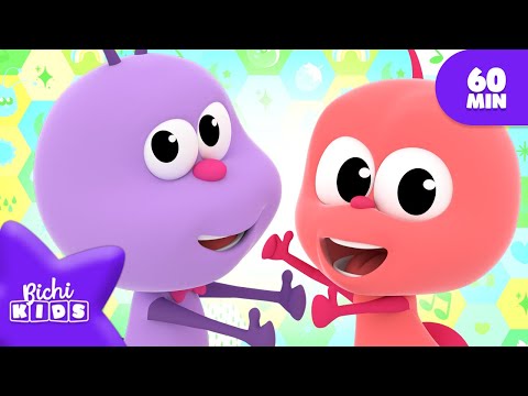 Buenos Modales 🐞 BICHIKIDS 🐞60 MIN 🦋 Canciones para niños 🌈 MIX | El Reino Infantil