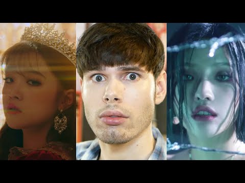 Reacting to (G)I-DLE 'Oh My God' and 'Lion'