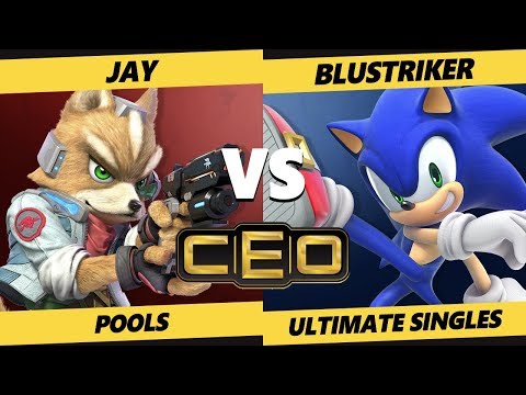 CEO 2019 SSBU - GOL | BluStriker (Sonic) Vs. PTG | Jay (Fox) Smash Ultimate Tournament Pools