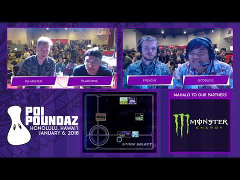 Poi Poundaz - Ka-Master (Falcon/Luigi) vs Bladewise (Peach) Losers' Quarters