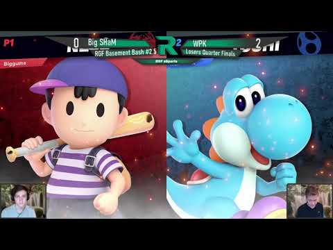 RGF Basement Bash 2.5 | Big SHaM (Ness) vs. WPK (Yoshi) | SSBU LQFs