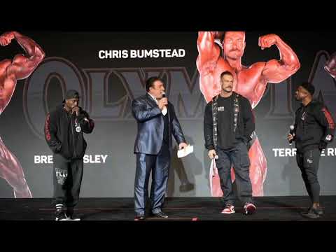 Classic Olympia press conference | Chris Bumstead vs Breon Ansley vs Ruff Terrence diesel