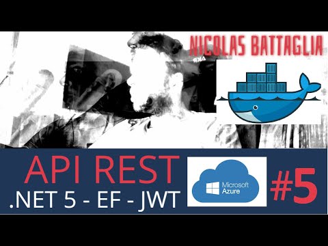 REST-API mit .NET 5 - #5 Bereitstellung mit Docker in der Azure-Cloud!
