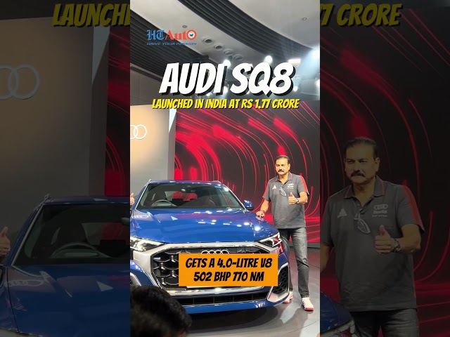 Audi SQ8 launched in India at 1.77 Crore