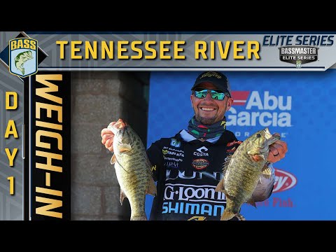 2021 Bassmaster Elite at Tennessee River, TN - Day 1 Weigh-In