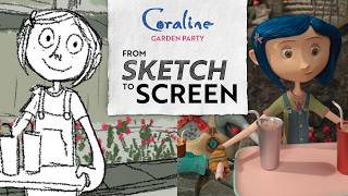 Sketch to Screen: Animating Coraline’s Garden Party