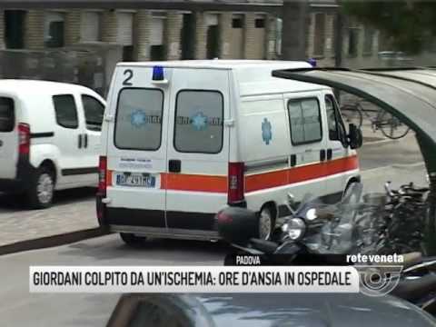 TG PADOVA (05/05/2017) - GIORDANI COLPITO DA ISCHEMIA, IL MEDICO: «CRUCIALI LE PROSSIME 72 ORE»