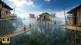 VIDA SOBRE EL ABISMO | Las Aldeas Más Peligrosas del Mundo | Documental 4K