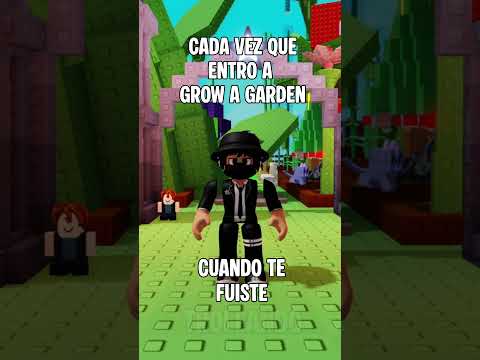 cada que entro a grow a garden #roblox #growagarden