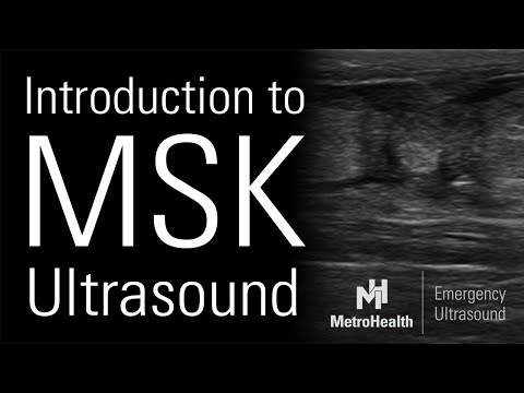 Intro to MSK Ultrasound