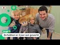 Lennart maakte met zijn gezin een film met handpoppen