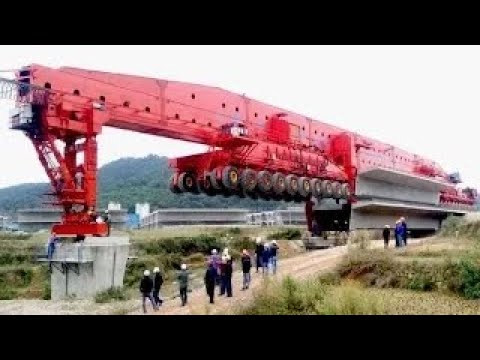 World Amazing Modern Bridge Construction Machines