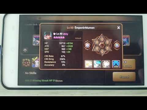 SummonersWar:Light Ryu Is OP in Arena