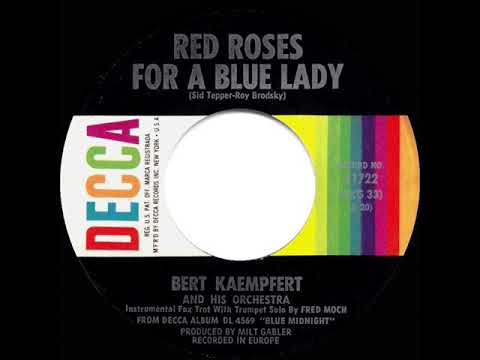 1965 HITS ARCHIVE: Red Roses For A Blue Lady - Bert Kaempfert (mono 45)
