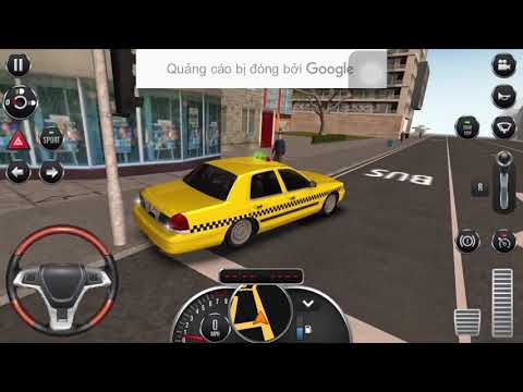 Taxi Sim 2016 #3 - CRAZY DRIVER! Taxi Game IOS Android gameplay