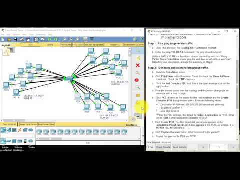 3.1.1.5 Packet Tracer - Who Hears the Broadcast