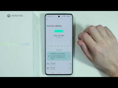 Motorola Edge 60 Fusion: How to Check Screen Time - How Much Time You Spent in Apps