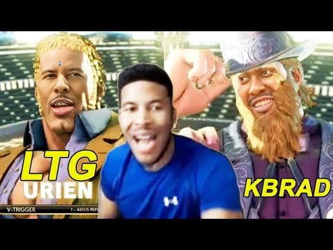 KBrad (G) Turns LTG Low Tier God into a SandBag in the Battle Lounge | Street Fighter 5 (SFV) | FT15