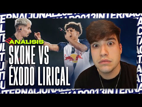 BATALLÓN TOTAL 🤯🤯🤯 ANALIZANDO EL SKONE VS ÉXODO LIRICAL DE LA RED BULL INTERNACIONAL 2021