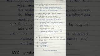 My Childhood Class 9 English Beehive Chapter 6 Question Answer