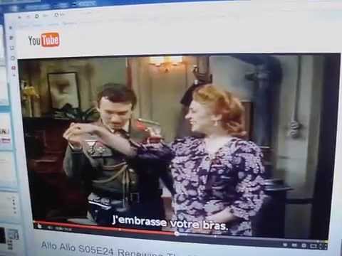 Captain Alberto Bertorelli from Allo' Allo.  Beautiful lady I kiss your hand