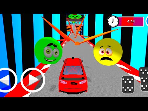 Ultimate Racing Derby Fast Car Stunts Impossible Car Stunts 3D ( android and ios gameplay)