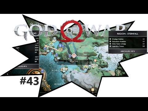 GOD OF WAR Gameplay 100% Walkthrough Part 43 | Steinfall & Hammersturz [Gefallen] (FULL GAME)