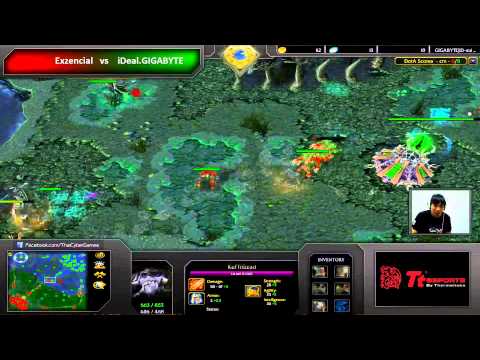 CGnetworkTV GEST TH April 2013 - Exzencial vs iDeal.GIGABYTE