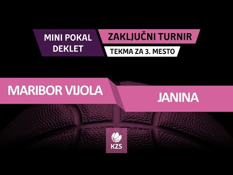 Mini pokal deklet - Maribor vijola : Janina - za 3. mesto - Sezona 2018/19