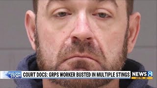Court docs: Multiple departments busted GRPS worker in online stings