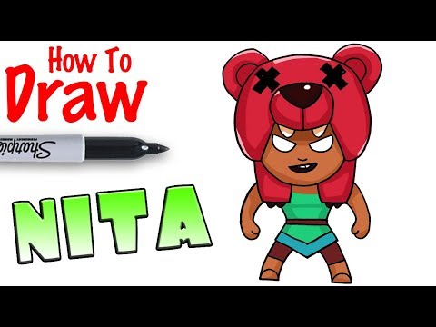 How to Draw Nita | Brawl Stars
