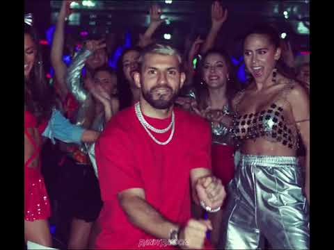 El Kun Agüero bailando El efecto / Versión extendida xd