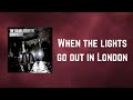 THE CHARLATANS - When the lights go out in London (Lyrics)
