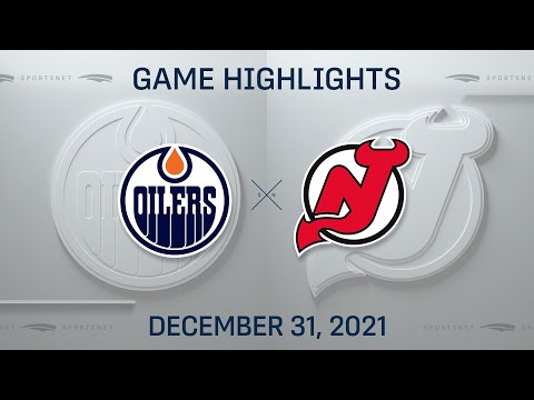 NHL Highlights | Oilers vs. Devils - Dec 31, 2021