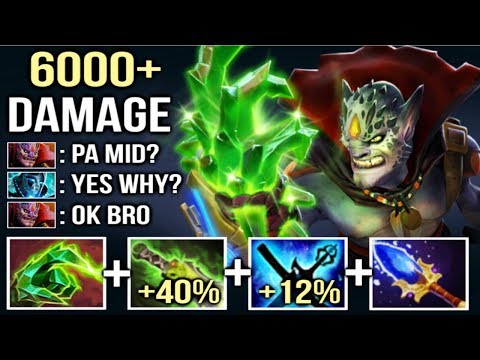6000+ Damage Finger +52% Magic Lion vs Pa Mid Epic Fun Gameplay by Forev 31 Kills Dota 2