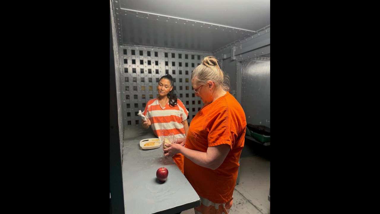 Lynette’s first jail meal and she ain’t feelin it