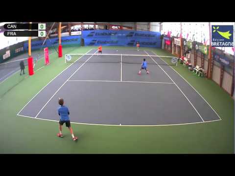 CLEMENT/WEEKES (CAN) vs DUBOIS/LIEUTAUD (FRA)- Open Super 12 Auray Tennis