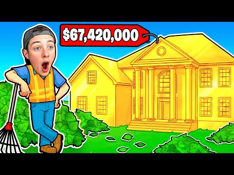 I Got Paid To RAKE 67,420,670 LEAVES!