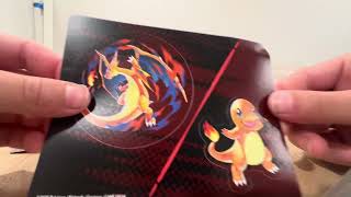 Charmander tech sticker collection box!!!#charizard #charmander #pokemon #pokemoncards #pokemontcg