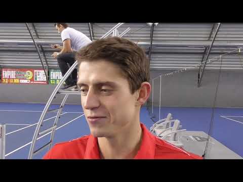 1st EMPIRE Men’s Indoor 2020: Rozhovor s Danylom Kaleničenkom po postupe do finále dvojhry.