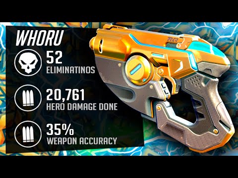 WHORU NEW TRACER BUFF IS OP! 52 ELIMS! 20K DMG! OVERWATCH 2 SEASON 2 TOP 500